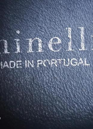 Португальские новые полностью кожаные дышащие туфли minelli4 фото