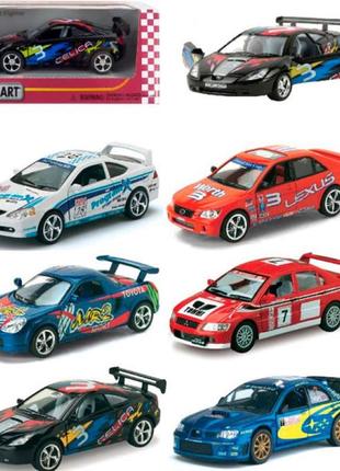 Машина метал."kinsmart" "street fighter(celica mr2 is300 type-r)"((24))