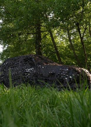 Маскирующая сетка militex мультикам грязь 5х7м (площадь 35 кв.м.)