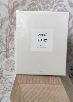 Парфюмированная вода lambre 201 blank в стиле dylan blue versace 50мл франция8 фото