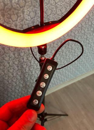 Кільцева лампа rgb з штативом
