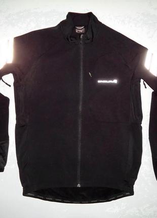 Велокуртка endura windchill ii black віндстопер (xl)