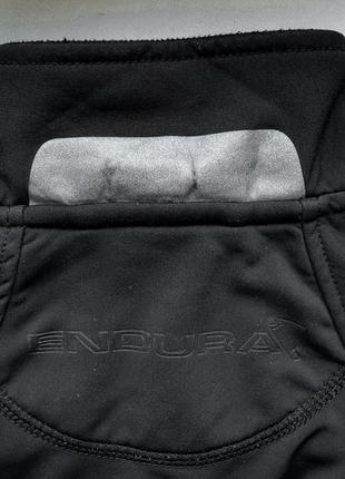 Велокуртка endura windchill ii black віндстопер (xl)6 фото