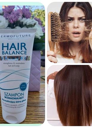 Нормалізуючий шампунь проти випадіння волосся dermofuture livesta лівеста польща