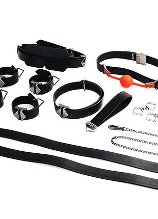 Бдсм-набор lockink moonlight treasure chest - black set 8