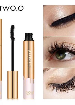 Тушь для объема ресниц o.two.o gold volume mascara