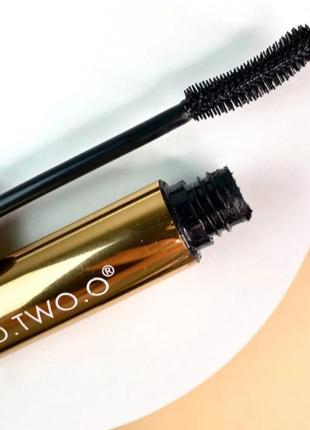 Тушь для объема ресниц o.two.o gold volume mascara3 фото