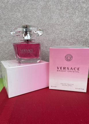Versace bright crystal туалетна вода жіноча, 90 мл