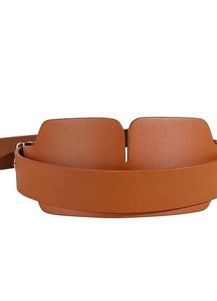 Маска на глаза lockink blindfold kit- brown 2