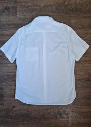 Сорочка с коротким рукавом бавовна+льон4 фото
