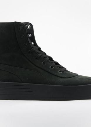 Шкіряні кросівки puma xo parallel 366039 02 black-puma розмір 42,5 eu/ 9,5 us/устілка 27,5 см.