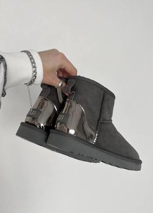 Ugg mini grey metallic premium 5