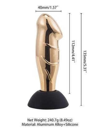Масажер простати lockink sevanda hercules vibrating prostate massager 7