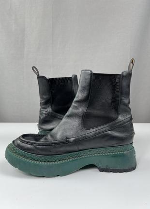 Челси joey leather bootie оригинал кожаные ботинки4 фото