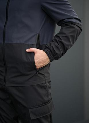 Куртка softshell light intruder синьо-чорна7 фото