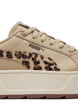 Кожаные кроссовки кеды puma