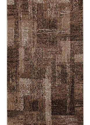 Ковер с низким ворсом dakaria karat mira run 24007/120 2.00x4.80 м коричневый