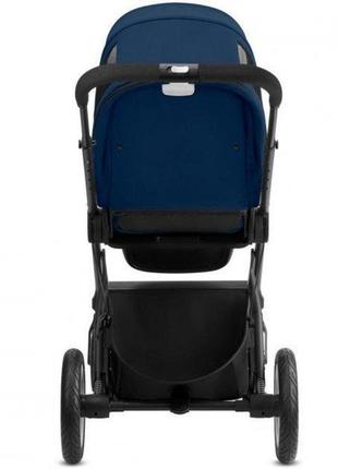 Коляска cybex talos s navy blue navy blue (с бампером) (520001419)5 фото