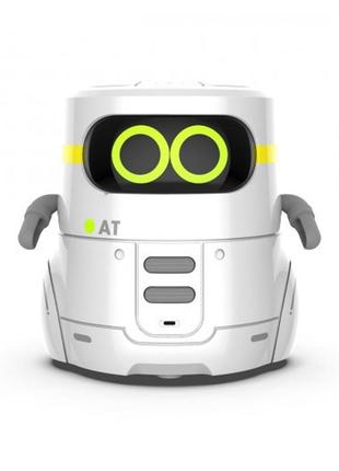 Розумний робот з сенсорним керуванням та навчальними картками - at-robot 2 (білий)