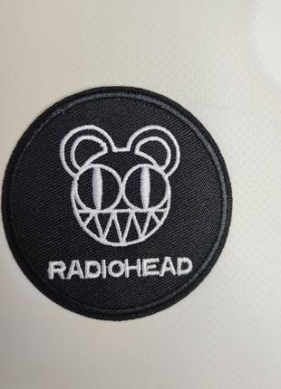 Нашивка, патч "radiohead" (наш0182)2 фото