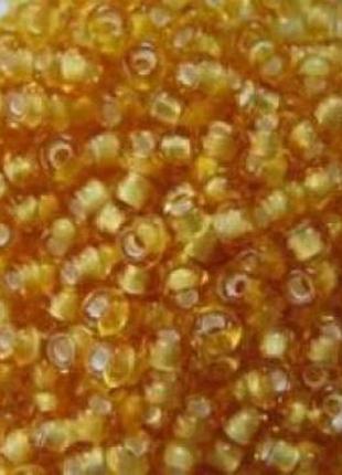 Чеський бісер preciosa № 10/0 15026 (крейдований жовтий) / 5 г
