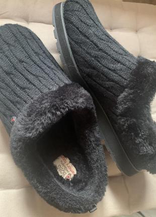 Тапочки-сабо skechers bobs memory foam