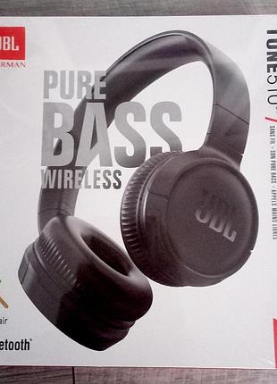 Бездротові навушники jbl tune510bt black bluetooth блютус