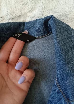 Крутезный джинсовый сарафан mi, размер 40.5 фото