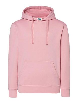 Худи женские с капюшоном jhk, kangaroo, розовый, размер xl