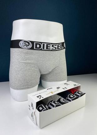 Набір трусів для чоловіків diesel, комплект з 5 штук різних розмірів5 фото