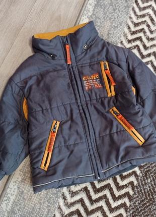 Стильная теплая куртка killtec для мальчика 2-3 года
