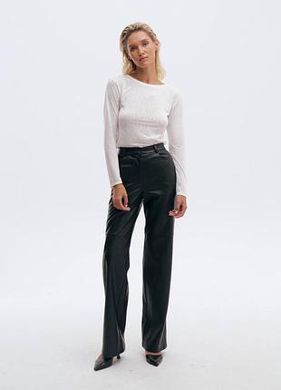 Кожаные штаны брюки