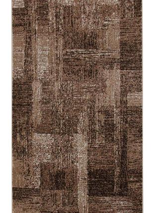 Ковер с низким ворсом dakaria karat mira run 24007/120 1.50x3.00 м коричневый