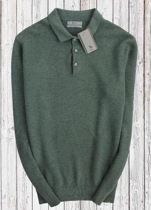 Вязаный коттоновый лонгслив