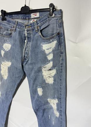 Levi’s 501 vintage jeans restyle2 фото