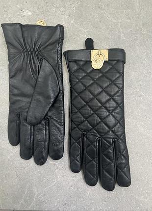 Шкіряні перчатки michel kors кожаные перчатки michel kors