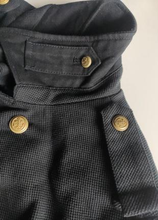 Куртка бушлат мужская zara size l navy7 фото
