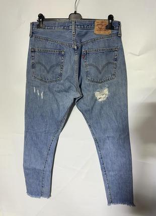 Levi’s 501 vintage jeans restyle5 фото