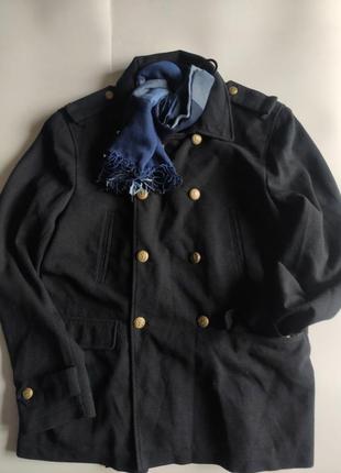 Куртка бушлат мужская zara size l navy6 фото