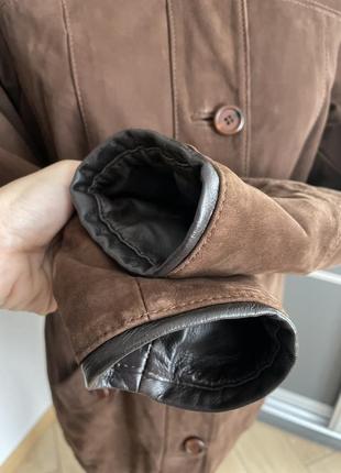 Фирменная кожаная куртка от ирландского бренда dubarry l xl7 фото