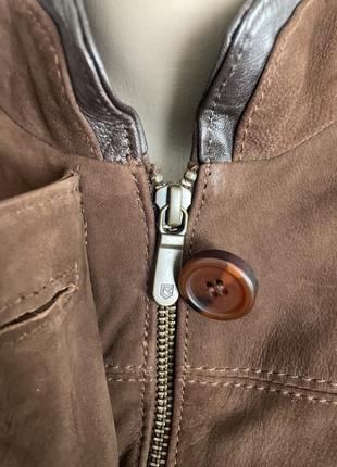 Фирменная кожаная куртка от ирландского бренда dubarry l xl8 фото