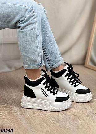 Кроссовки зимние, теплые