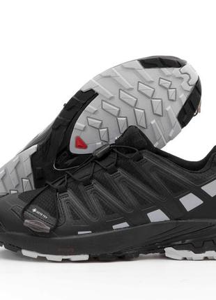 Salomon xa pro 3d v8 gore-tex, кроссовки саломон мужские гортекс, кроссовки мужественный саломон