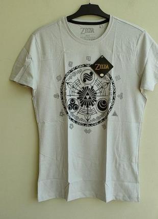 Мужская хлопковая футболка zelda-symbols difuzed ts874217zel