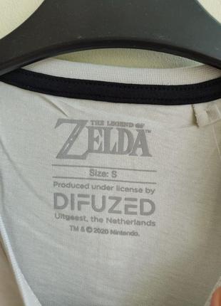 Мужская хлопковая футболка zelda-symbols difuzed ts874217zel7 фото