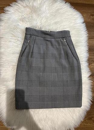 Спідниця атласная h&m