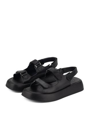 Шкіряні босоніжки сандалі шльлпанці на літо чорні бежеві білі10 фото