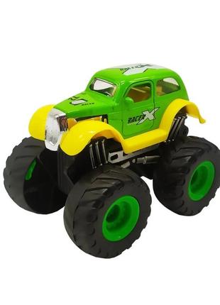Детская машинка "monster car" автопром ap7446 масштаб 1:50 зеленый