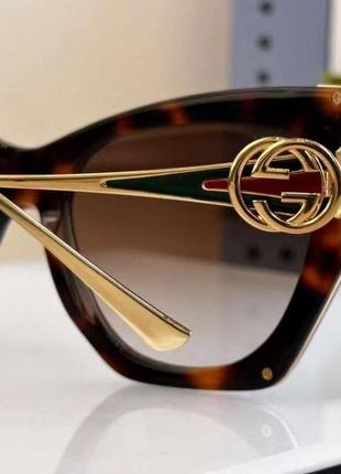 Солнцезащитные очки в стиле gucci3 фото