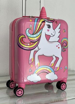 Дитяча валіза snowball 32018 - єдиноріг
